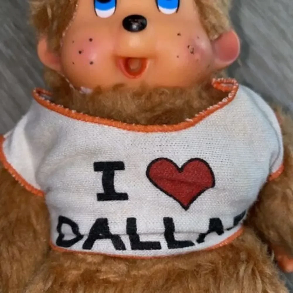 VINTAGE 80s PARADIES COLLECTION BABY THUMB SUCKING MONKEY STUFFED PLUSH Dallas